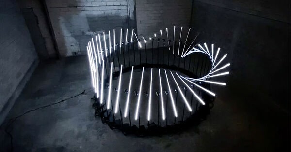 Music-Reactiv Light Installations