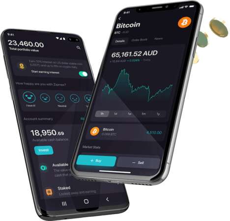 Interest-Accruing Cryptocurrency Apps