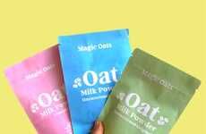 Hyper-Convenient Oat Milk Powders