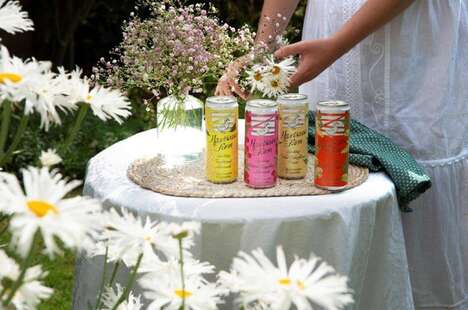 Heritage-Inspired Sparkling Beverages