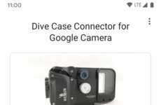 Connective Underwater Camera Apps