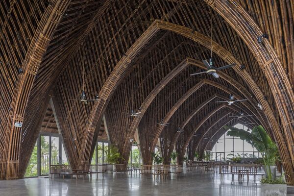 Windproof Bamboo Buildings