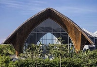 Windproof Bamboo Buildings Image 7