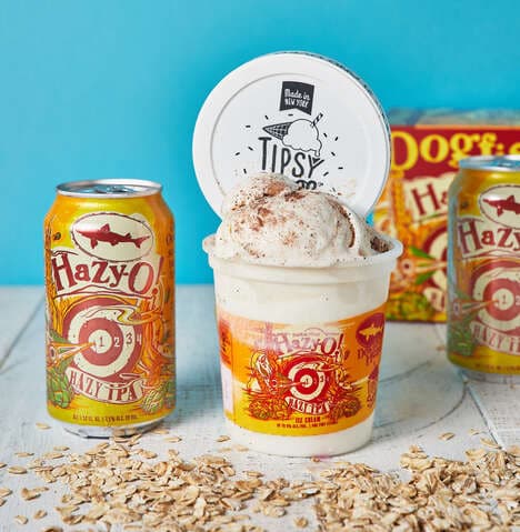Boozy Oat Milk Ice Creams