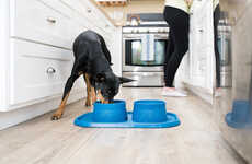 Ocean Plastic Dog Bowls