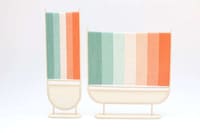 Pastel Rattan Room Dividers Image 6