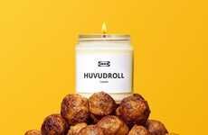 Meatball-Scented Candles