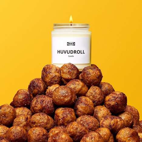 Meatball-Scented Candles