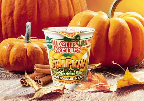 Spiced Pumpkin Instant Noodles