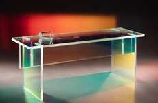 Dual-Purpose Plexiglass Furniture