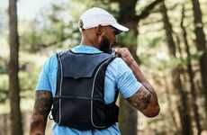 Contoured Wearable Hydration Packs