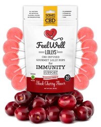 Immune Support CBD Lollipops Image 1