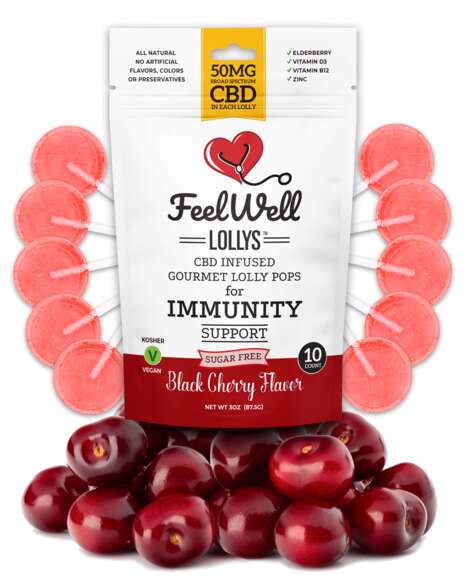 Immune Support CBD Lollipops