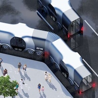 Modular Public Transport Trams Image 1