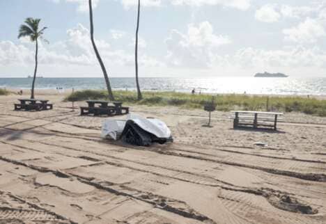 Eco-Friendly Beach-Cleaning Robots