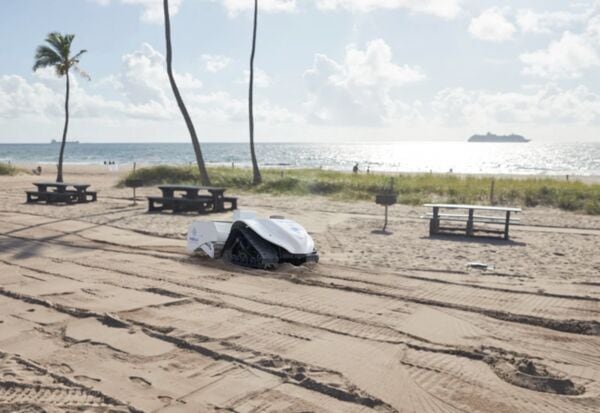 Eco-Friendly Beach-Cleaning Robots