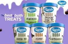 Boba-Infused Ice Creams