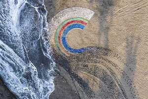 Artistic Beach Cleanup Initiatives Article Thubnail