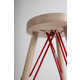 Tension-Held Wooden Stools Image 3