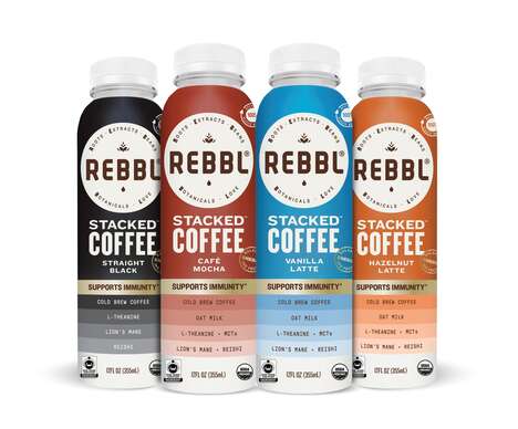 Boosted Plant-Powered Cold Brews