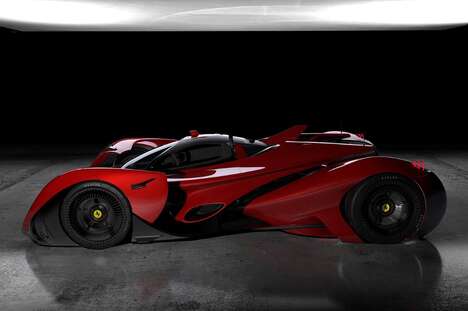Single-Seat Electric Hypercar Designs