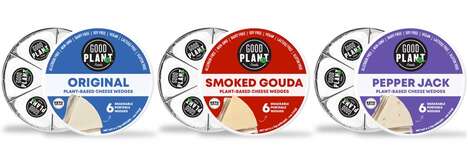 Plant-Based Cheese Wedges