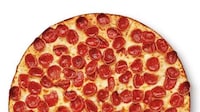 Old-Fashioned Curling Pepperoni Pizzas