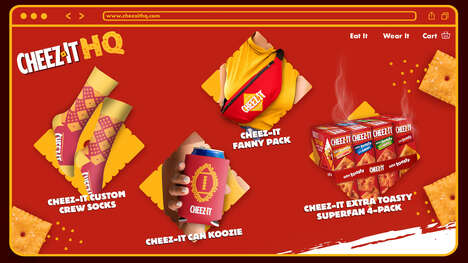 Cheesy Cracker Merch Shops