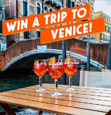 Alcohol Branded Vacation Contests
