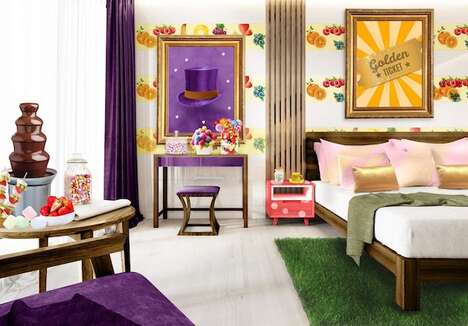 Chocolate-Themed Hotel Rooms