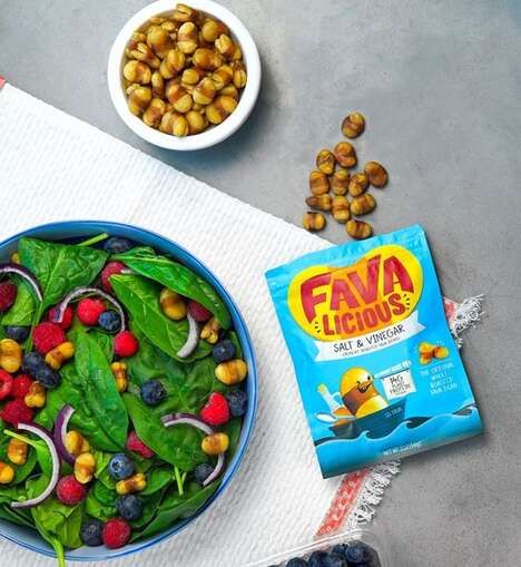 Fava Bean-Based Snack Alternatives
