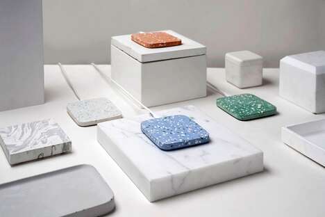 Scrap Ceramic Stone Chargers