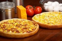 Breakfast Omelet Pizzas Image 1