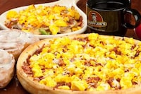 Breakfast Omelet Pizzas Image 2