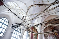 Giant Steel Monster Sculpture Image 8