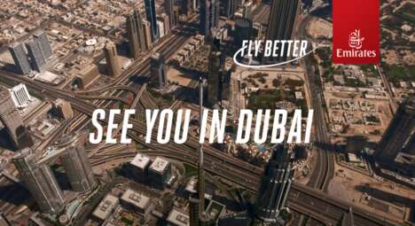 Sky-High Airline Ads