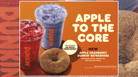 Autumnal Apple-Forward Cafe Products