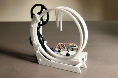 Hollow Rotating Clocks