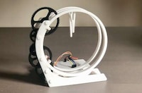 Hollow Rotating Clocks Image 2