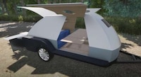 Vehicle-Charging Camping Trailers Image 4