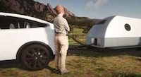 Vehicle-Charging Camping Trailers Image 6