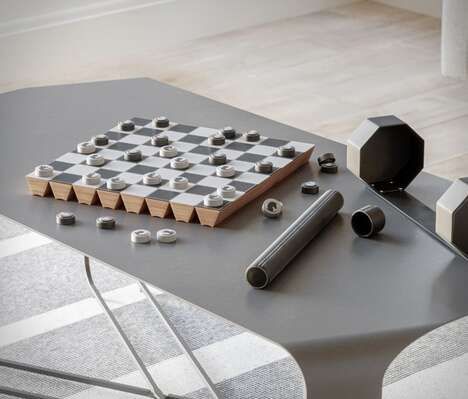 Rollable Octagonal Board Games