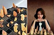 Cityscape-Designed Chessboards