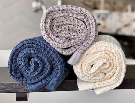 Waffle-Weaved Smart Towels