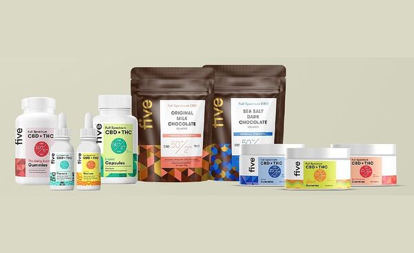 Color-Coded CBD Product Packaging