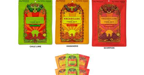 Spicy Air-Dried Meat Snacks