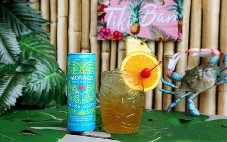 Tropical Canned Rum Cocktails