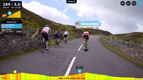 AR-Powered Cycling Platforms