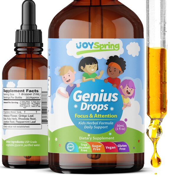 Focus-Promoting Vitamin Drops
