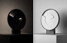 Minimal Futuristic Lamp Clocks